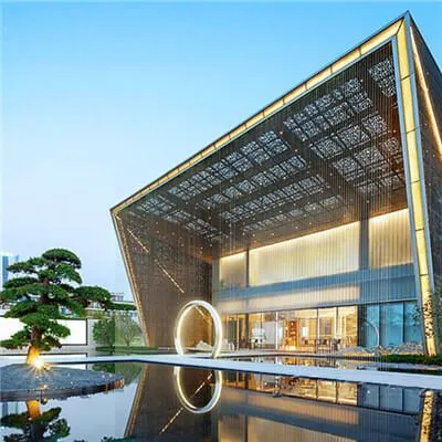Shunde Jinke Botu World aluminum curtain wall