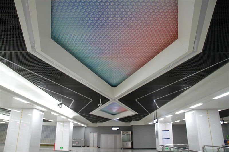 Wuhan Subway Decorative Aluminum Panel process
