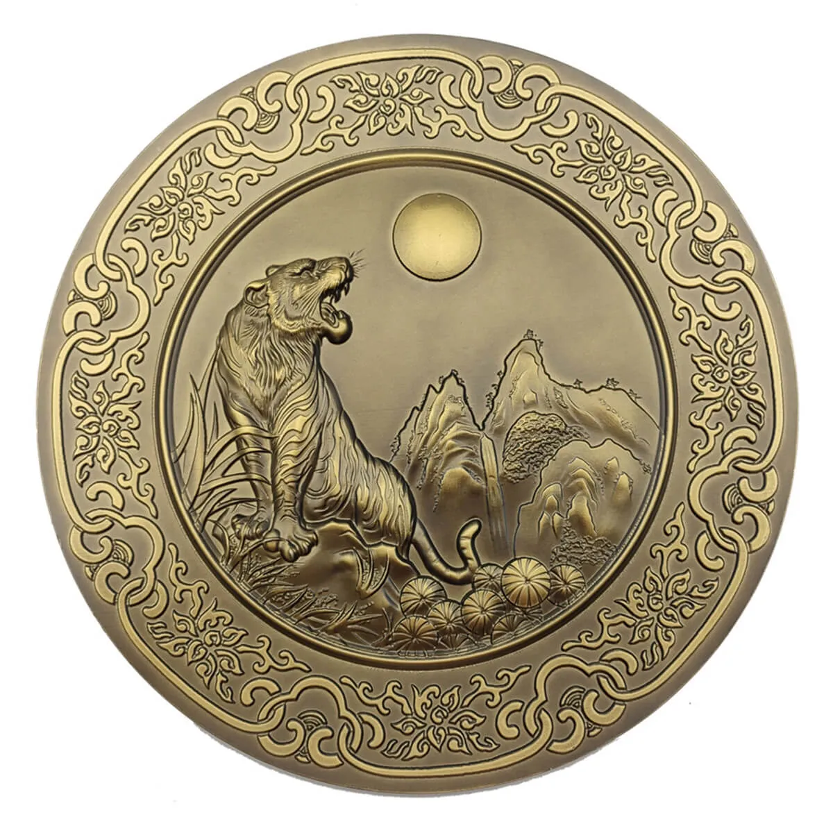 Aluminum Embossing / Relief Golden Art Aluminium Facade Cladding